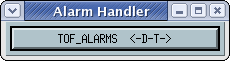 Alarm handler runtime window